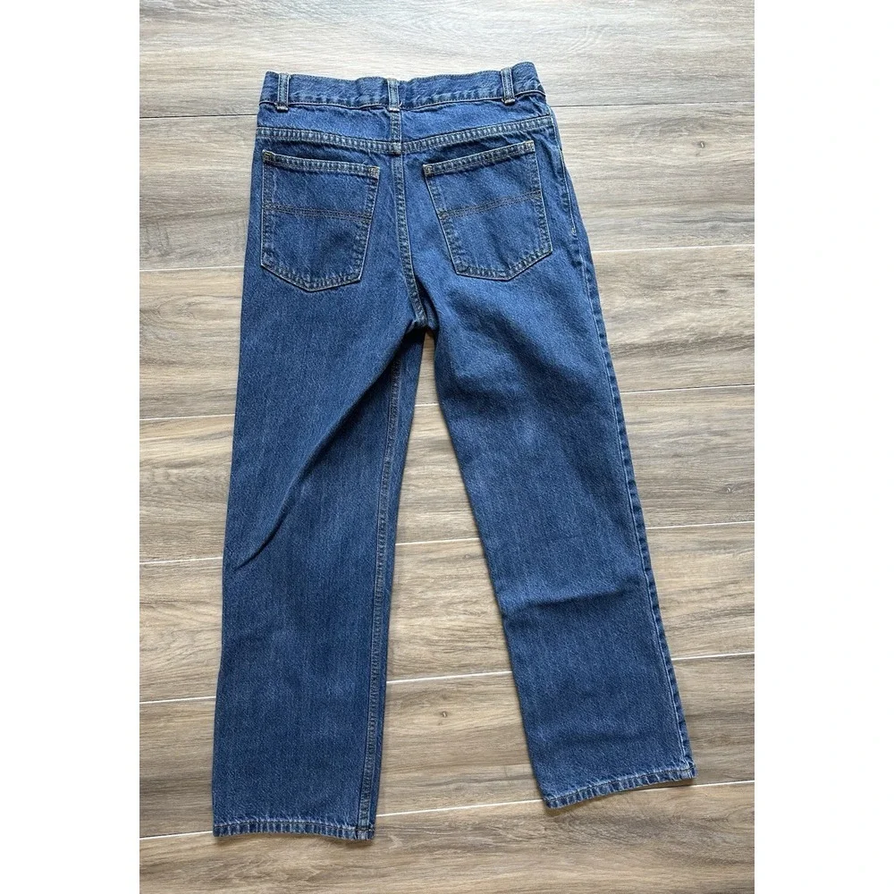 Faded Glory Jeans Boys 16R Blue Medium Wash Straight Denim‎ Pants